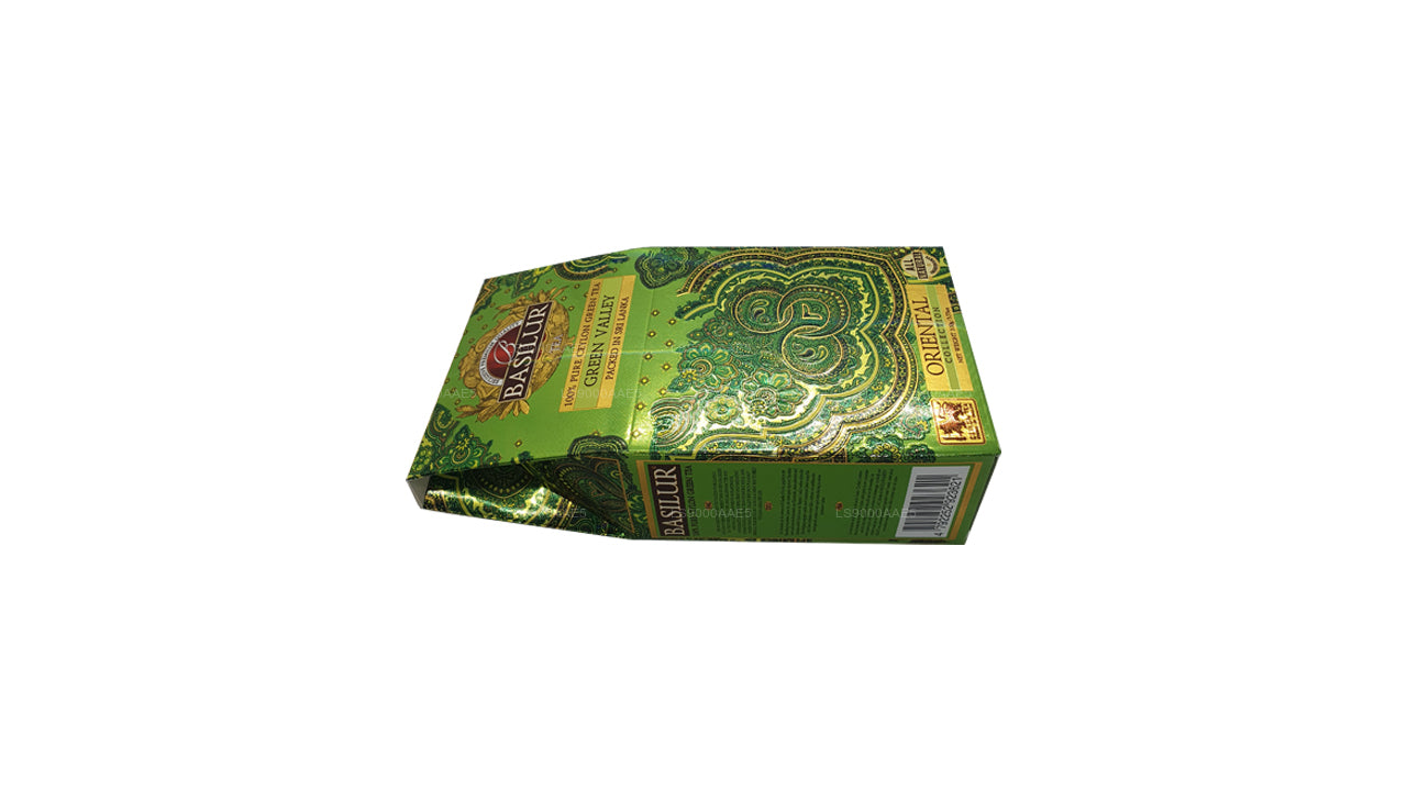 Tè verde Basilur Oriental Green Valley (100g)