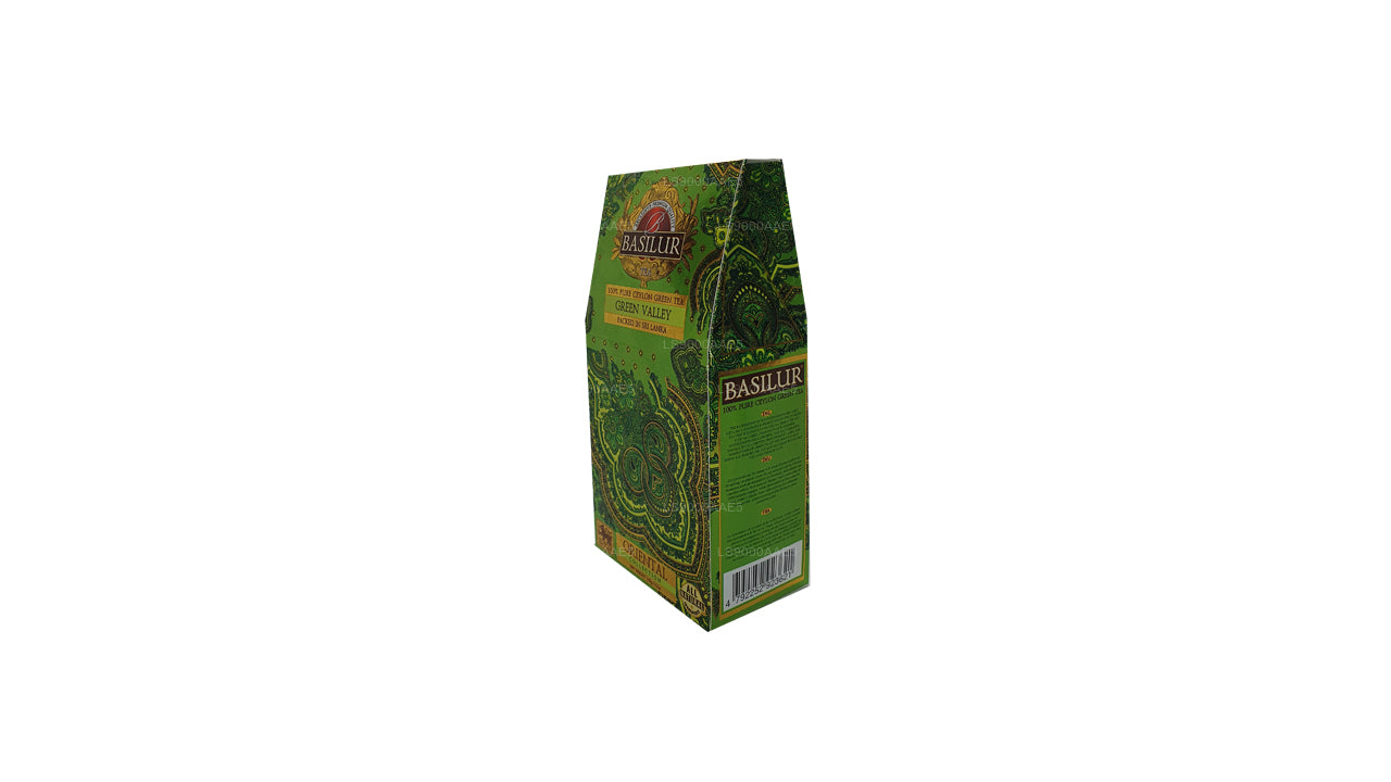 Tè verde Basilur Oriental Green Valley (100g)