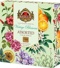 BASILUR -  GIFT – VINTAGE BLOSSOMS - BOX - FLBT - F&PE – ASSORTED  Vol II (80g)