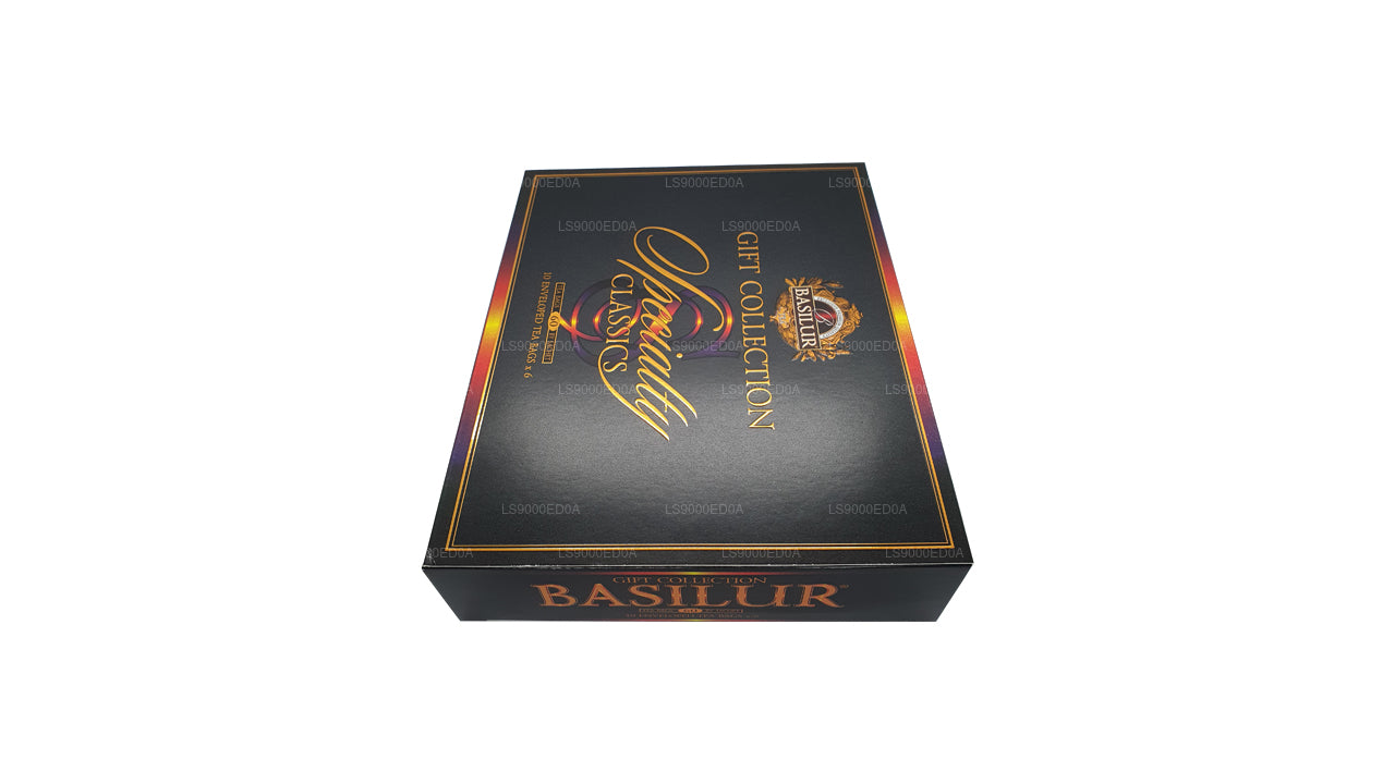 Basilur, confezione regalo assortita Specialty Classics (115 g), 60 bustine di tè con buste