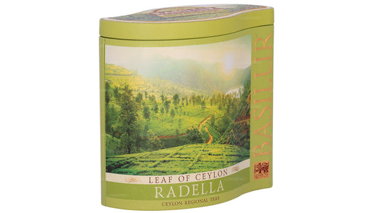 Basilur Leaf of Ceylon «Radella Green Tea» (100 g) Contenitore
