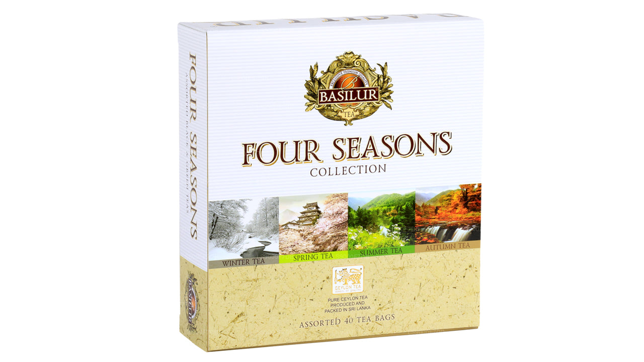 Basilur «Four Seasons Assorted» (70 g) 40 bustine di tè con buste