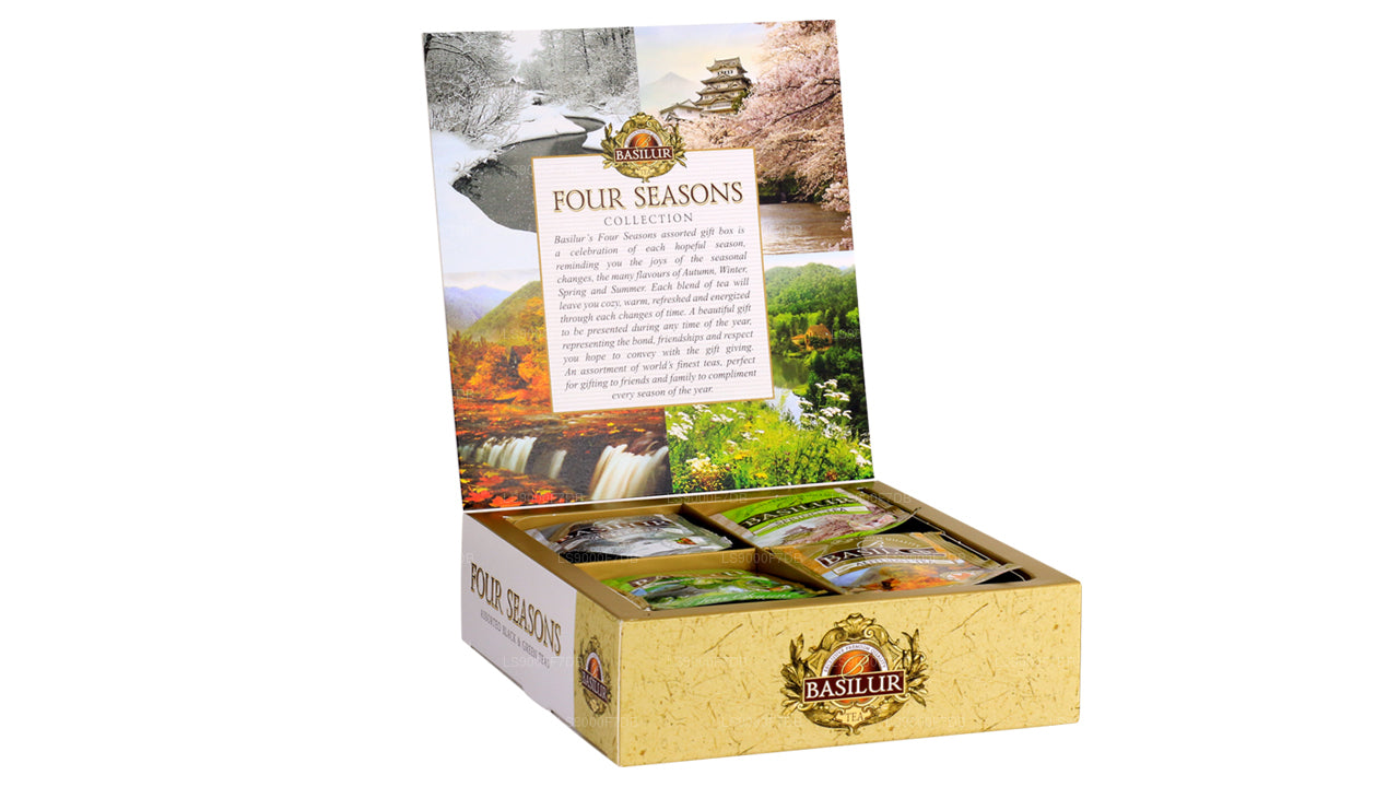 Basilur «Four Seasons Assorted» (70 g) 40 bustine di tè con buste