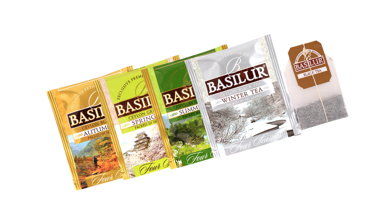 Basilur «Four Seasons Assorted» (70 g) 40 bustine di tè con buste