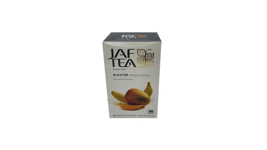 Jaf Tea Pure Fruits Collection Tè nero mango banana (30 g) 20 bustine di tè