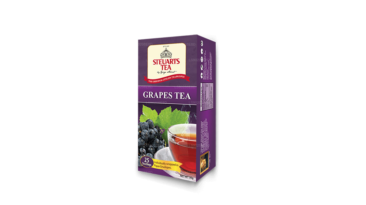 Tè all'uva George Steuart (50 g) 25 bustine di tè