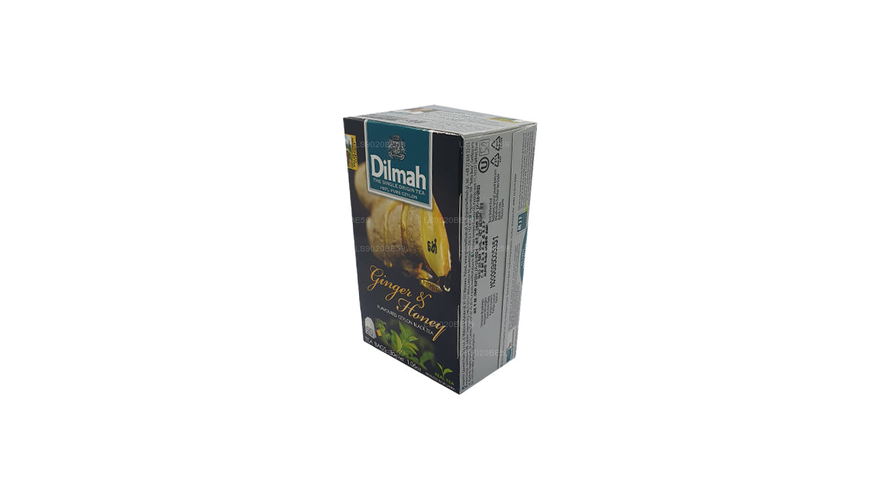 Tè aromatizzato allo zenzero e miele Dilmah (30 g) 20 bustine di tè