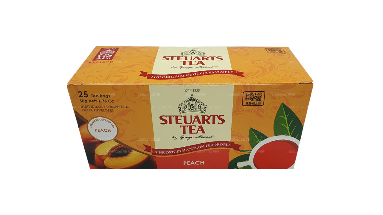 Tè alla pesca Steuarts (50 g) 25 bustine