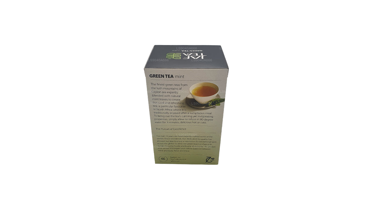 Jaf Tea Pure Green Collection, bustine di tè verde con busta di tè verde e menta (40 g)