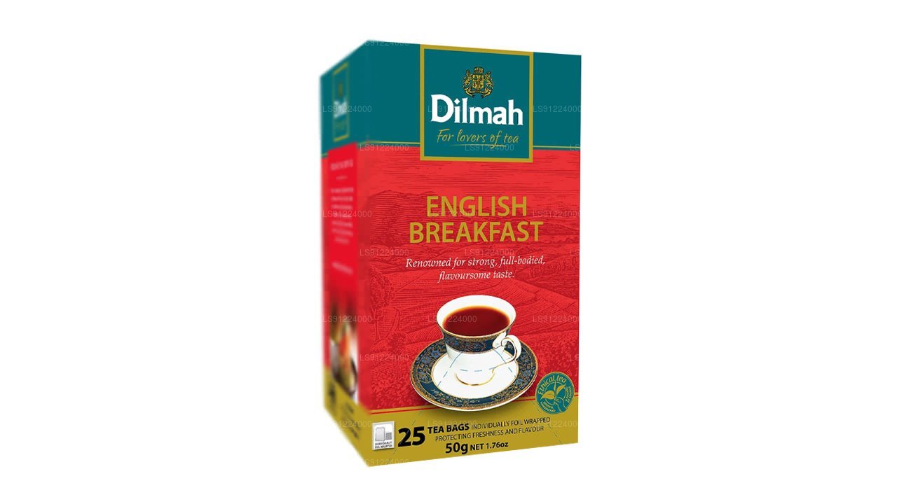 Dilmah English Breakfast Tea (50g) 25 bustine di tè