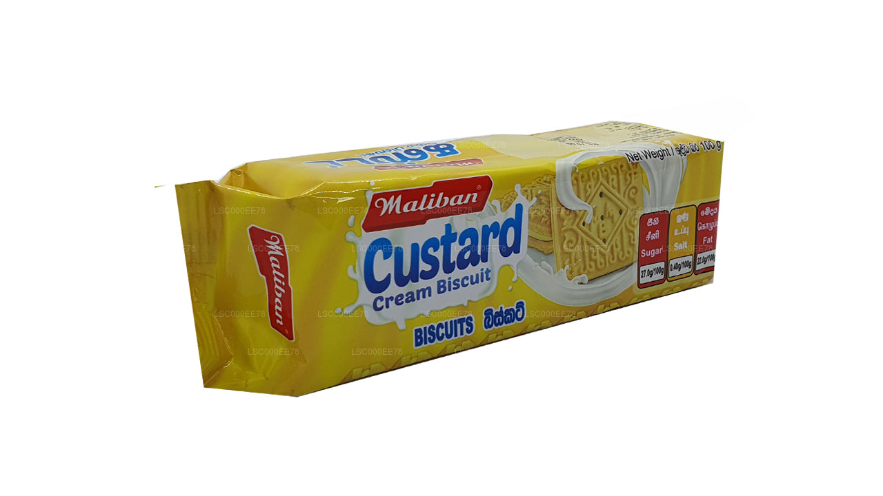 Biscotto per panini con crema pasticcera Maliban (100g)